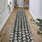 Jonathan Y Aisha Moroccan Triangle Geometric Black/Cream 2 ft. x 8 ft. Runner Rug MOH206C-28 - alternate 2