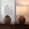 Jonathan Y Kona 20.5" Bohemian Classic Rattan/Iron LED Table Lamp, Brown/Brass Gold JYL8029A - alternate 4