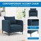 Office Star Products Newhaven Accent Chair, Navy NWN-S76 - alternate 2