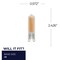 Bulbrite LED Filament, 3.5 Watt Dimmable T5 Light Bulb, Frost Finish, G9 Base, 2700K 300 Lumens, 4PK 862047 - alternate 2