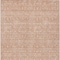 Homeroots 9' X 12' Copper And Beige Floral Washable Indoor Outdoor Area Rug 582342 - alternate 3