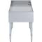 Amgood 24 in. x 22 in. Stainless Steel Underbar Drainboard AMG UD-2224-Z - alternate 2