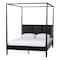 Baxton Studio Marisela Bedroom Set with Two Nightstands, Queen 260-14378-14264-14262-14262-ZORO - alternate 2