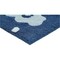 Homeroots 32" White Blue And Yellow Cotton Clouds and Stars Youthful Bath Rug 634898 - alternate 4