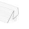 Prime-Line Frameless Shower Door Bottom Seal for 1/2 in  Glass Doors, 45 Deg Drip Guard, 36 in, Clear Vinyl M 6259 - alternate 1