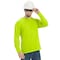 Protectx Long Sleeve T-Shirt, Polyester, Green, S, 2 PK HV-L50CT190-GN-02-S - alternate 1