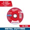 Milwaukee Tool Cut-Off Wheel, 7/8" Sz, 4 1/2" dia., PK10 49-94-0101 - alternate 2