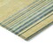 Homeroots 9' X 12' Yellow Denim Blue And Sky Blue Striped Washable Indoor Outdoor Area Rug 614861 - alternate 3