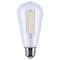Satco 8W LED ST19, 3000K-2000K Warm Dimming, Medium Base, Clear S12154 - alternate 1