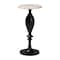 Bali & Pari Perlita Marble Stone End Table 269-14665-ZORO - alternate 1