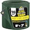 Boen Ultra Heavy Duty Tarp, 5 ft x 7 ft, 16 Mil, Green, Polyethylene HGT-57 - alternate 1