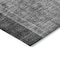 Homeroots 5' X 8' Charcoal Gray And Silver Geometric Washable Indoor Outdoor Area Rug 582705 - alternate 2