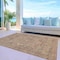 Homeroots 10' X 14' Fern Green Medallion Washable Indoor Outdoor Area Rug 608027 - alternate 3