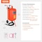 Vevor 20 Gallon Sand Blaster 60-110 PSI High Pressure Sandblaster with 4 Nozzles FF-Q903 - alternate 3