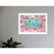 Homeroots Dream Big Pink Motivational White Framed Print Wall Art 404326 - alternate 2