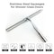 Fab Glass And Mirror Squeegee for Shower Glass Door with Holder, 10in Silicone Blade, Stainless Steel Chrome Handle SQGE-CH - alternate 5