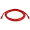 Monoprice Patch Cord, Cat 6, Booted, Red, 7.0 ft. 2304 - alternate 1