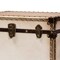 Baxton Studio Laura Vintage White Canvas Lift-Top Trunk End Table 247-13841-ZORO - alternate 3