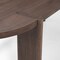 Homeroots 91" Brown Solid Wood Oval Dining Table 604021 - alternate 4