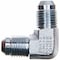 Gates Male JIC 37 Flare to Male JIC 37 Flare - 90 SAE to SAE G60417-0806 - alternate 2