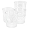 Gibson Home Lattice 4 Piece 13.5 Ounce Double Old-Fashioned Glass Set 141403.04 - alternate 1
