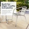 Flash Furniture Heavy Duty Commercial Restaurant Stack Chair, PK4 4-TLH-1-GG - alternate 6