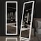 Simple Deluxe Full Length Mirror with Lights, 71' x 26' LED Floor Mirror, Full Body Dressing Standing Mirror with 3A88MIROFY2671NWHT - alternate 1