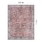 World Rug Gallery Transitional Bordered Vintage Machine Washable Non Slip Area Rug 5 ft x 7 ft Multi 6026MULTI5X7 - alternate 4