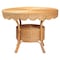 Bali & Pari Abena Bohemian Scalloped Light Honey Rattan Dining Table 258-14188-ZORO - alternate 2