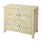 Homeroots 34" Beige Manufactured Wood Four Drawer Chest 389804 - alternate 2