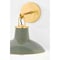 Hudson Valley Lighting Pottersville 10.5 in. Wall Sconce Aged Brass/Ceramic Moss Crackle 1913-AGB/CMC - alternate 2
