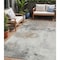 Homeroots 5' X 8' Ivory And Gray Abstract Washable Indoor Outdoor Area Rug 617735 - alternate 1