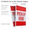 Signmission Pick-up Here, Plastic Signs Only 24 Inch x 36 Inch, Corrugated Plastic, 2PK CSB-2436-2PACK-Pick-up Here - alternate 2