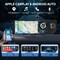 Wrightmaster 10.26 in. HD Touch Screen Car Stereo, with CarPlay, Android Auto, Black Built-in Clock, Dual Cameras ZR-S-Dial-black - alternate 3