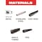 Diablo Reciprocating Saw Blade, Steel Demon, 9 in, 8 TPI, Carbide Tipped, Thick Metal, 10 Pack DS0908CF10 - alternate 3