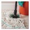 Carlisle Foodservice Vinyl Coated Jaw Style Metal Mop Handle, 1" dia x 60", Black 3697000 - alternate 2