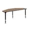 Regency I-Promise Student Classroom Desk, 60 in W X Wood, Metal, Noble Oak IP2SD6024NO - alternate 4