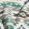 Homeroots 50" X 60" Ivory Gray And Green Faux Sherpa Southwestern Throw Blanket 483446 - alternate 2
