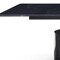 Homeroots 120" Black Marble Double Pedestal Base Dining Table 722444 - alternate 2