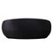 Leisuremod Faze Modern Curved Beige Velvet 3-Seater Sofa Couch, Fully Assembled FS75V-BL - alternate 2