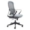 Homeroots Gray and Black Adjustable Height Swivel Rolling Office Chair 572163 - alternate 3