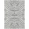 Homeroots 8' X 10' Gray And Ivory Animal Print Washable Indoor Outdoor Area Rug 600621 - alternate 3