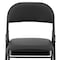 Elama 4 Piece Metal Folding Chair with Padded Seats in Black ELM-J0369A - alternate 3