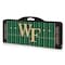 Picnic Time Family Of Brands Wake Forest Demon Deacons - Football Field - Picnic Table Portable Folding Table, Black 811-00-175-615-0 - alternate 2