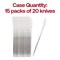 Smarty Had A Party Shiny Silver Moderno Disposable Plastic Dinner Knives (300 Knives), 300PK 9330-SKN-CASE - alternate 2