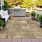 Homeroots 5' X 8' Khaki Beige And Wheat Abstract Washable Indoor Outdoor Area Rug 630778 - alternate 3