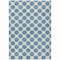 Homeroots 10' X 14' Teal Blue And Ivory Polka Dot Washable Indoor Outdoor Area Rug 614946 - alternate 2