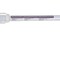 Simple Spaces Shower Curtain Rod, 7-1/2 lb, 41 to 76 in L Adjustable, 1 in Dia Rod, Steel, Powder-Coated SD-SR41-W3L - alternate 2