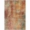 Homeroots 5' X 8' Tan Copper And Terra Cotta Abstract Washable Indoor Outdoor Area Rug 606117 - alternate 2