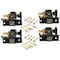 Mytee Products 1-1/2in x 7ft Ladder Rack Ratchet Tie-Down Straps pair Square Tube Mount, 2PK RS-LR-Squarex2 - alternate 1